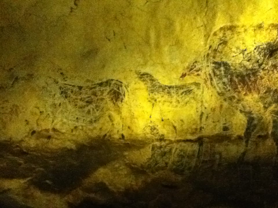 «Pittura all'interno della grotta di Lascaux» - © roTokyo