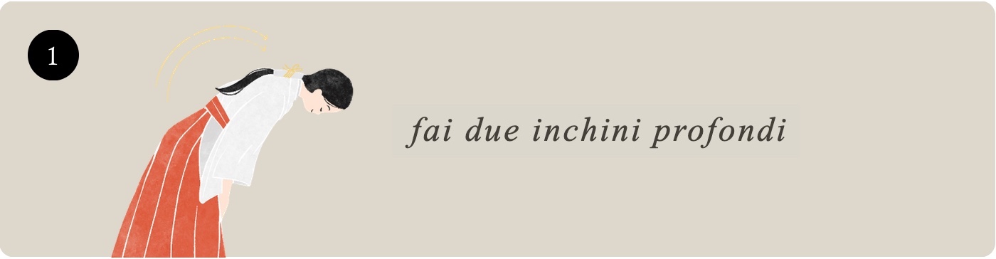 Facciamo due inchini