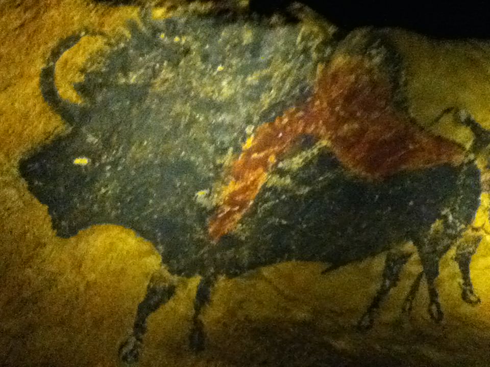 «Pittura all'interno della grotta di Lascaux» - © roTokyo