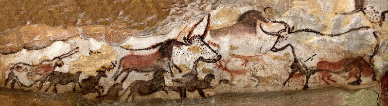 «Pittura all'interno della grotta di Lascaux» - © roTokyo