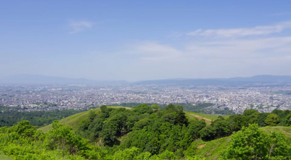Asuka vista da «Amakashi-no-oka»