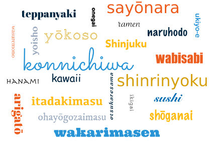 Esempi di parole giapponesi scritte con caratteri latini (rōmaji) [ローマジ] - © roTokyo